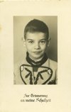 Gottfried Kumpf bei Abschluss der Volksschule 1940