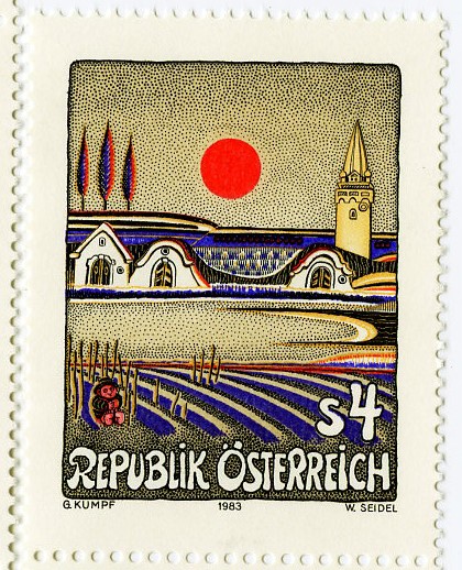 Gottfried Kumpf 1983-1990 Briefmarke2